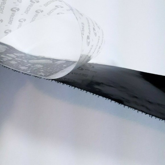 Velcro® Brand 2" x 8" Industrial Strength Adhesive Backed Strips(2 sets) - White - Picture 6 of 6